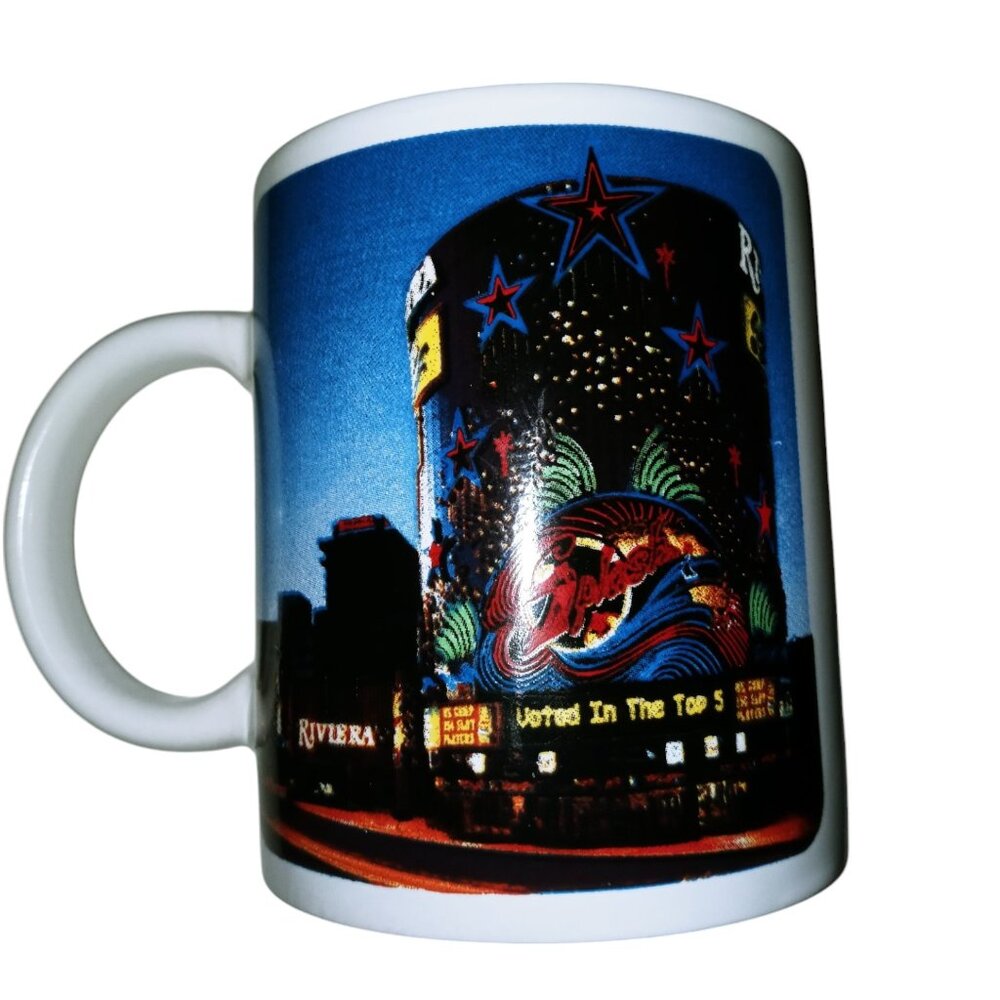 Vintage PERMANENTLY CLOSED Riviera Hotel & Casino Las Vegas Coffee Mug